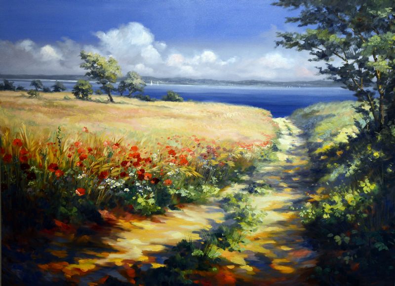 Path Through ripe Cornfields